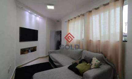 Cobertura com 2 dormitórios, 90 m² - venda por R$ 360.000,00 ou aluguel por R$ 2.502,00/mês - Parque Capuava - Santo André/SP