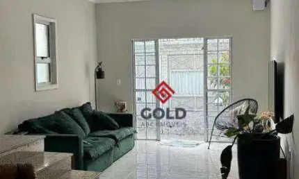Sobrado com 3 dormitórios, 208 m² - venda por R$ 750.000,00 ou aluguel por R$ 4.245,00/mês - Jardim Jamaica - Santo André/SP