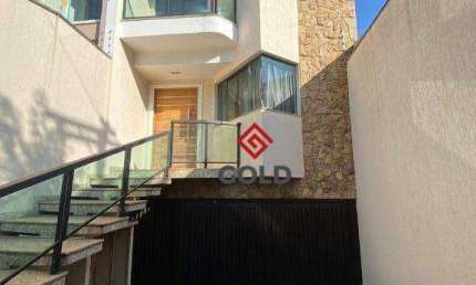 Sobrado, 344 m² - venda por R$ 1.950.000,00 ou aluguel por R$ 10.325,00/mês - Parque das Nações - Santo André/SP