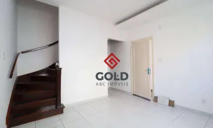 Sobrado com 2 dormitórios para alugar, 80 m² por R$ 2.625,00/mês - Vila Santa Teresa - Santo André/SP