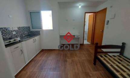 Kitnet com 1 dormitório para alugar, 25 m² por R$ 1.505,00/mês - Jardim do Carmo - Santo André/SP