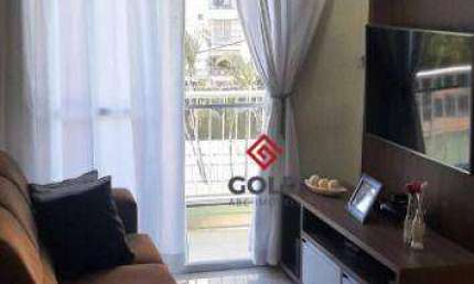Apartamento com 2 dormitórios à venda, 60 m² por R$ 360.000,00 - Vila Metalúrgica - Santo André/SP