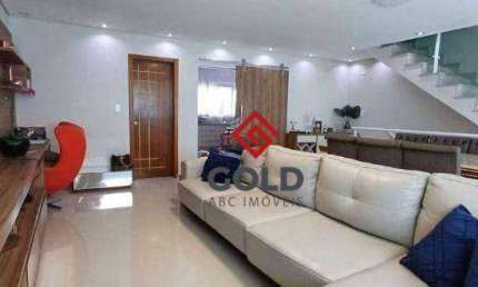 Sobrado com 3 dormitórios à venda, 128 m² por R$ 1.500.000,00 - Vila Assunção - Santo André/SP