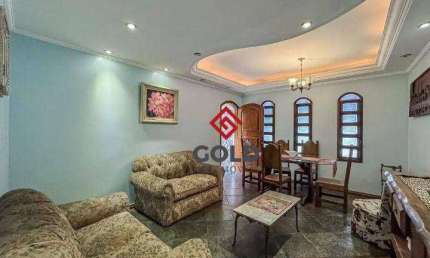 Casa com 1 dormitório, 350 m² - venda por R$ 1.300.000,00 ou aluguel por R$ 8.240,00/mês - Vila Camilópolis - Santo André/SP