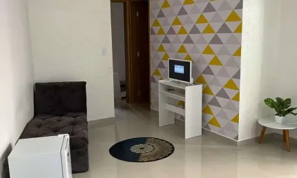 Apartamento com 2 dormitórios para alugar, 50 m² por R$ 2.780,01/mês - Vila Assunção - Santo André/SP