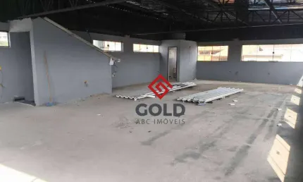 Salão para alugar, 128 m² por r$ 3.200,00/mês - jardim rina - santo andré/sp