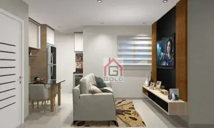 Apartamento à venda, 76 m² por r$ 560.000,00 - vila curuçá - santo andré/sp