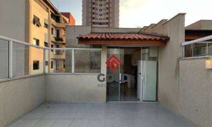 Cobertura com 2 dormitórios à venda, 89 m² por R$ 580.000,00 - Campestre - Santo André/SP