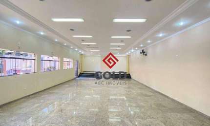 Salão, 192 m² - venda por R$ 750.000,00 ou aluguel por R$ 7.200,00/mês - Vila Pires - Santo André/SP