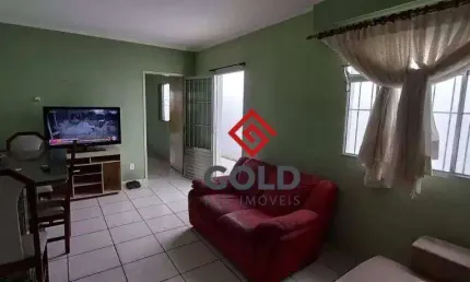 Casa com 2 dormitórios para alugar, 125 m² por R$ 2.258,50/mês - Vila Camilópolis - Santo André/SP