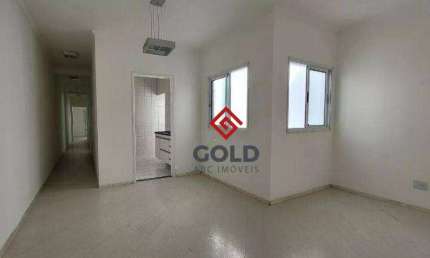 Apartamento com 3 dormitórios para alugar, 92 m² por R$ 2.640,01/mês - Vila Curuçá - Santo André/SP