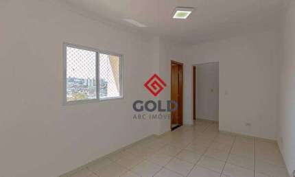 Apartamento com 2 dormitórios para alugar, 48 m² por R$ 1.842,27/mês - Jardim das Maravilhas - Santo André/SP