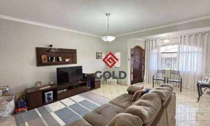 Sobrado com 3 dormitórios para alugar, 260 m² por R$ 5.450,00/mês - Vila Curuçá - Santo André/SP