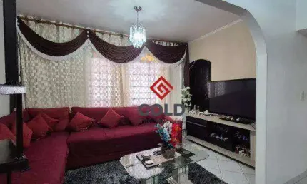 Sobrado com 3 dormitórios à venda, 231 m² por R$ 617.000,00 - Parque Erasmo Assunção - Santo André/SP