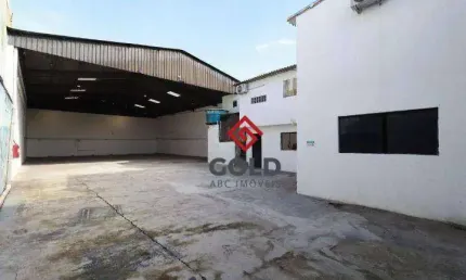 Galpão para alugar, 420 m² por R$ 15.417,00/mês - Vila Valparaíso - Santo André/SP