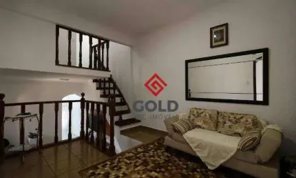 Sobrado com 3 dormitórios à venda, 202 m² por R$ 535.000,00 - Vila Silvestre - Santo André/SP