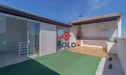 Cobertura com 2 dormitórios para alugar, 100 m² por R$ 2.789/mês - Parque das Nações - Santo André/SP