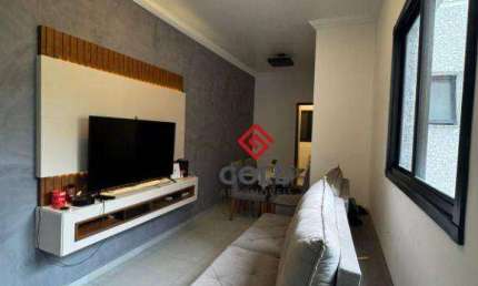 Cobertura com 2 dormitórios para alugar, 92 m² por R$ 3.150,00/mês - Utinga - Santo André/SP
