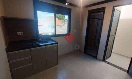 Kitnet com 1 dormitório para alugar, 22 m² por R$ 2.350,01/mês - Bangu - Santo André/SP