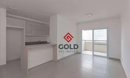 Apartamento com 2 dormitórios para alugar, 80 m² por r$ 3.829/mês - campestre - santo andré/sp