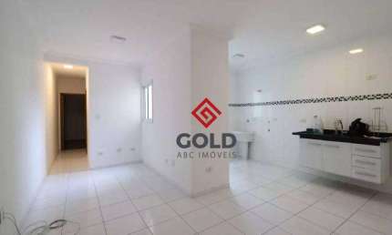 Apartamento com 2 dormitórios para alugar, 51 m² por R$ 2.215,25/mês - Parque das Nações - Santo André/SP