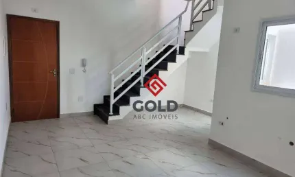 Cobertura com 3 dormitórios à venda, 163 m² por R$ 890.000,00 - Campestre - Santo André/SP