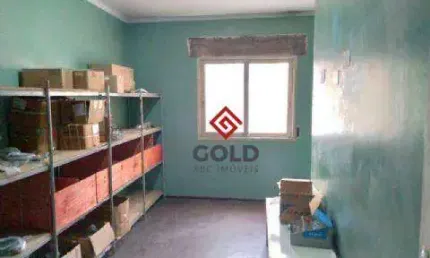 Galpão para alugar, 343 m² por r$ 7.018,55/mês - campestre - santo andré/sp