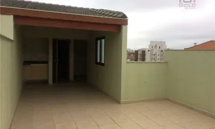 Cobertura com 2 dormitórios à venda, 50 m² por r$ 365.000,00 - vila camilópolis - santo andré/sp
