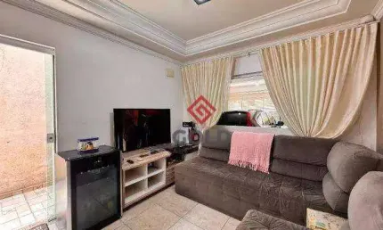 Sobrado com 3 dormitórios à venda, 250 m² por r$ 690.000,00 - parque capuava - santo andré/sp