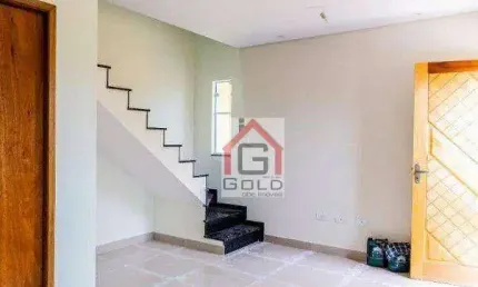 Sobrado com 2 dormitórios para alugar, 70 m² por R$ 3.457,96/mês - Parque Oratório - Santo André/SP