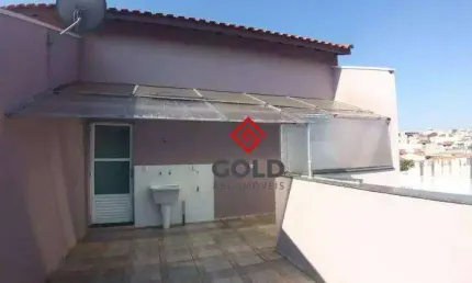 Cobertura com 2 dormitórios para alugar, 120 m² por r$ 2.158,91/mês - utinga - santo andré/sp
