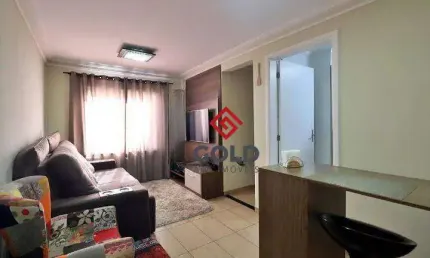 Apartamento com 2 dormitórios à venda, 50 m² por r$ 287.000,00 - parque erasmo assunção - santo andré/sp