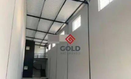 Galpão, 170 m² - venda por r$ 1.500.000 ou aluguel por r$ 6.075/mês - vila sacadura cabral - santo andré/sp