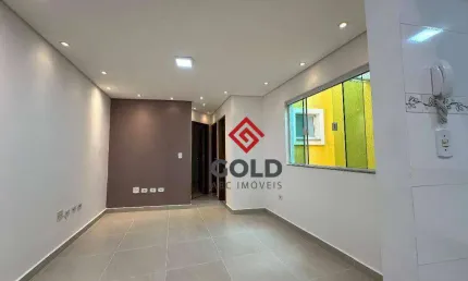 Apartamento com 2 dormitórios para alugar, 50 m² por r$ 1.770,00/mês - vila metalúrgica - santo andré/sp