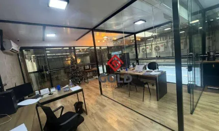 Galpão para alugar, 637 m² por r$ 24.415,99/mês - jardim - santo andré/sp