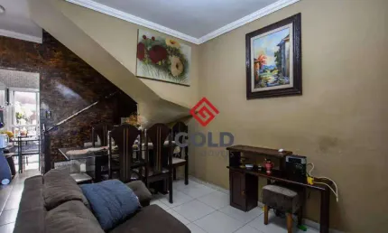 Sobrado com 3 dormitórios à venda, 210 m² por r$ 500.000,00 - vila bela vista - santo andré/sp