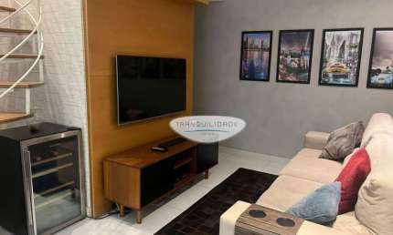 Apartamento Duplex para alugar, 95 m² por R$ 4.981,99/mês - Morumbi - São Paulo/SP