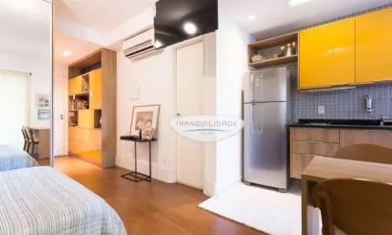 Studio à venda, 34 m² por r$ 598.000,00 - brooklin paulista - são paulo/sp