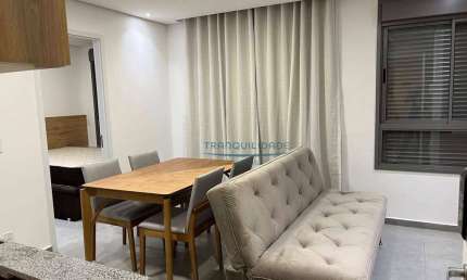 Apartamento para alugar, 37 m² por R$ 4.350,00/mês - Alto da Boa Vista - São Paulo/SP
