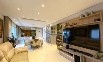 Apartamento com 3 dormitórios para alugar, 129 m² por R$ 8.350,00/mês - Jardim Caboré - São Paulo/SP
