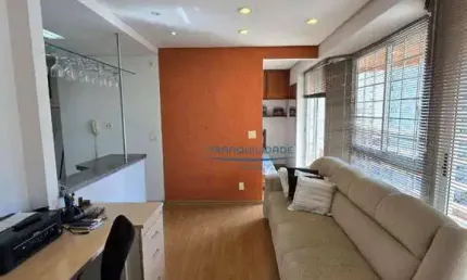 Apartamento com 1 dormitório, 48 m² - venda por R$ 390.000,00 ou aluguel por R$ 3.130,00/mês - Morumbi - São Paulo/SP