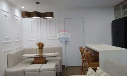 Apartamento mobiliado com lazer completo próximo ao shopping maia - 58m² por r$ 575.000,00