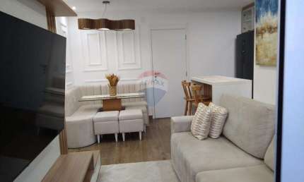 Apartamento Mobiliado com Lazer Completo Próximo ao Shopping Maia - 58m² por R$ 575.000,00
