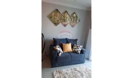 Studio mobiliado para locação no condomínio via alameda – andar alto com vista para o bsque!