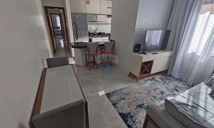 BELISSIMO APARTAMENTO MOBILIADO  PARA LOCAR-CANTO DO FORTE- PRAIA GRANDE
