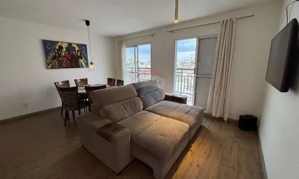 Apartamento de 84m ao Lado do Shopping Maia com Varanda Gourmet e 1 vaga de Garagem!