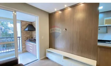 Apartamento 65m² 2 dorms. Condomínio Bosque Ventura - Aluguel  R$ 3.950,00 o pacote!