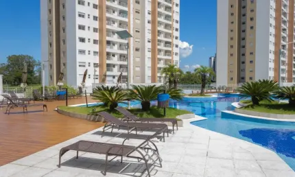 Lindo apartamento no Parque Ecoville 3 Suites condomínio clube