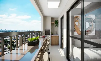 Apartamento com 2 quartos à venda na Avenida Presidente Wenceslau Braz, 1771, Lindóia, Curitiba