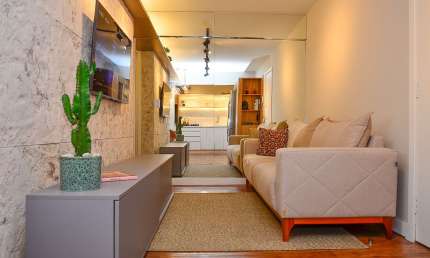 Apartamento a venda mobiliado com 2 quartos  Cabral